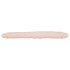 You2Toys - dobbelt dildo - fleksibel silikone - natur