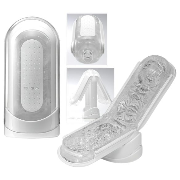 TENGA Flip Zero - masturbator - sugekraft - hvid