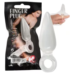 You2Toys - Finger Plug - finger anal plug (gennemsigtig)