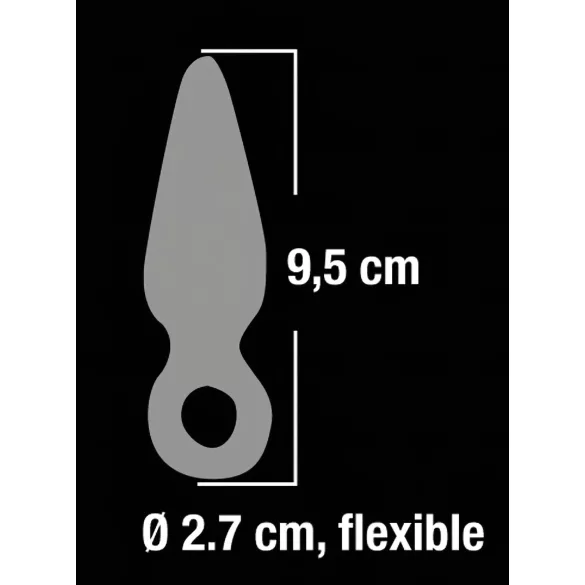 You2Toys - Finger Plug - finger anal plug (gennemsigtig)