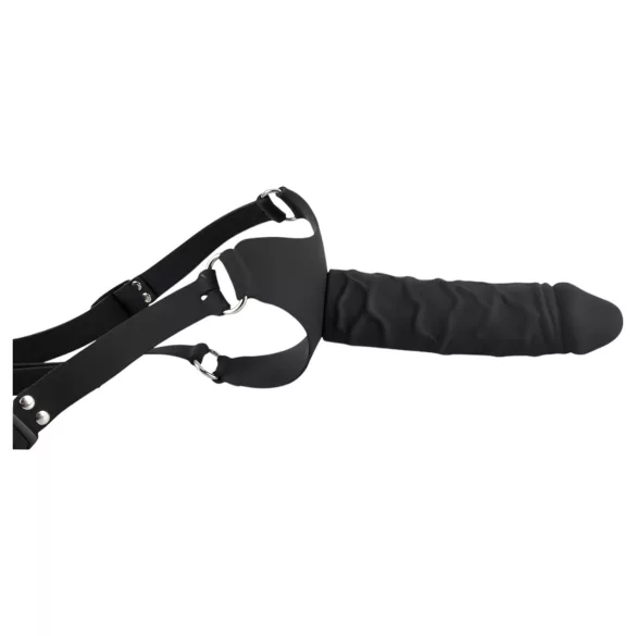 You2Toys - strap-on dildo - silikone - sort