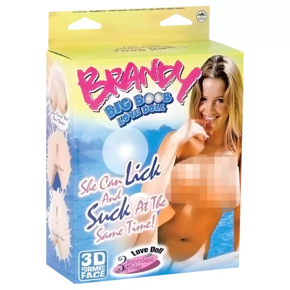 NMC - Brandy, sexbomben - oppblæsbar sexdukke