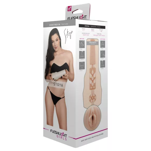 Fleshlight - masturbator - vagina med struktur - Stoya Destroya