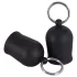 Black Velvets - brystvorte­suger med metalring - sort
