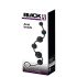 Black Velvets - analdildo med 6 kugler - sort