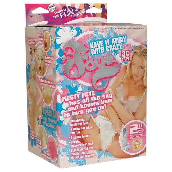 Faye - realistisk sexdukke - blød hud - naturtro størrelse