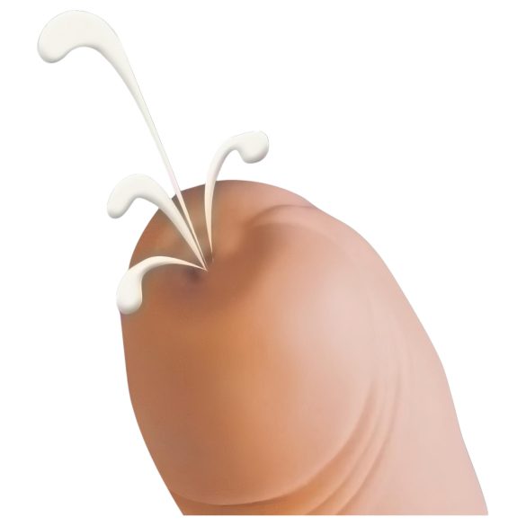 You2Toys - sprøjtende dildo - naturfarvet