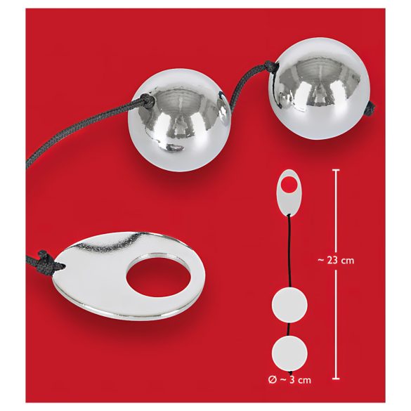 Bad Kitty - geishakugler (sølv)