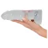 Crystal Clear Big Dong - gelé kæmpe dildo (21,5 cm)