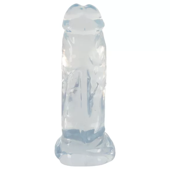 Crystal Clear Big Dong - gelé kæmpe dildo (21,5 cm)