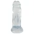 Crystal Clear Big Dong - gelé kæmpe dildo (21,5 cm)