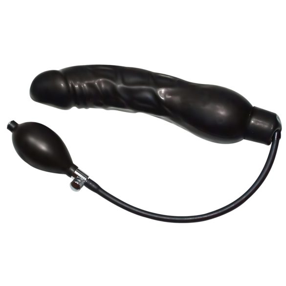 You2Toys - latex oppustelig anal dilator - sort (stor)