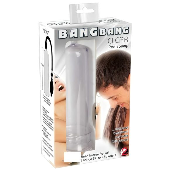 Bang Bang - penis pumpe - manuel - gennemsigtig