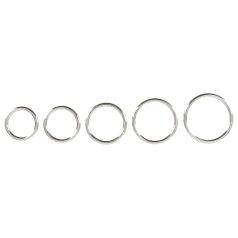 Bad Kitty - penisringsæt i metal - 5 stk