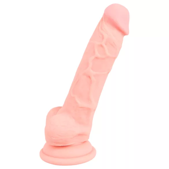 Medical - dildo - medicinsk silikone - 18cm - natur