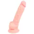 Medical - dildo - medicinsk silikone - 18cm - natur