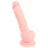 Medical - dildo - medicinsk silikone - 18cm - natur