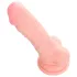 Medical - dildo - medicinsk silikone - 18cm - natur