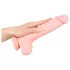 Medical - dildo - realistisk - silikone/natur - 24cm