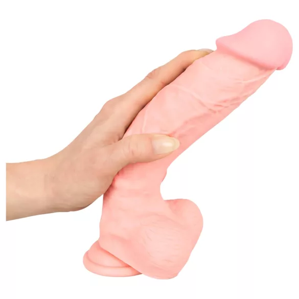 Medical - dildo - realistisk - silikone/natur - 24cm