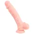Medical - dildo - realistisk - silikone/natur - 24cm
