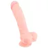 Medical - dildo - realistisk - silikone/natur - 24cm