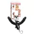 Pipedream - Påspændingsbar dobbelt vibrator (sort) - Fetish