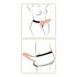 Fetish Strap-on 9 - påspændingsdildo (naturlig)