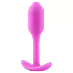   b-Vibe Snug Plug 1 - analplug med indvendig vægt (55 g, pink)