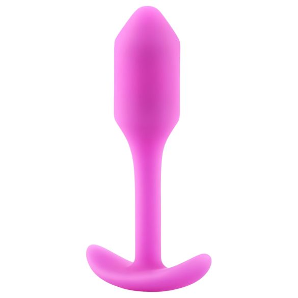 b-vibe - analplug med vægt - 55g - pink