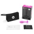b-Vibe Snug Plug 1 - analplug med indvendig vægt (55 g, pink)