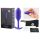 b-vibe Snug Plug 2 - dobbelt kugleanalplug (114g) - lilla
