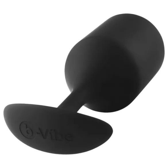 b-vibe - analplug med dobbeltkugle - 257g - sort