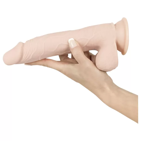 Nature Skin - dildo med sugekop, realistisk (natur, mellem)