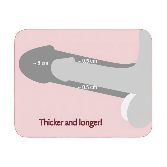 Nature Skin - Forlængende penisærme med ring