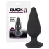 Black Velvets Heavy - anal plug 75 g (sort)