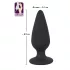 Black Velvets Heavy - anal plug 75 g (sort)