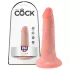 King Cock - dildo - realistisk - 13 cm - natur