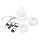 You2Toys - penisbur - silikone bur - hvid