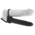 Pipedream Analfantasy Double Trouble - påspændt analdildo (sort)