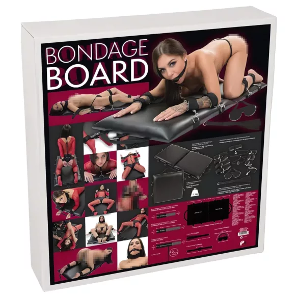 You2Toys - bondagebræt - bærbart bondage sæt 13 dele