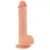 realistixxx - realistisk dildo med sugekop (22 cm, naturfarvet)