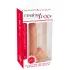 realistixxx - realistisk dildo med sugekop (22 cm, naturfarvet)