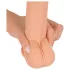 realistixxx - realistisk dildo med sugekop (22 cm, naturfarvet)