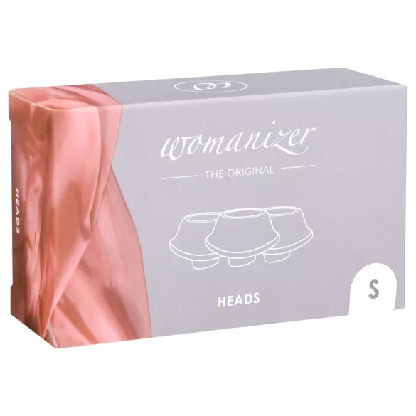 Womanizer - sugeenhedssæt - ekstra hoveder - hvid (3 stk)