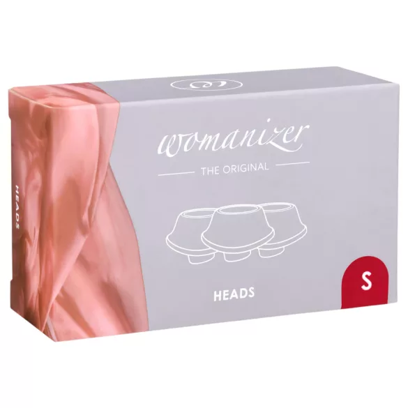 Womanizer Premium S - ekstra sugekop sæt - rød (3 stk)