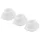 Womanizer Premium M - reservedele sugehovedsæt - hvid (3 stk)