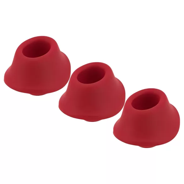 Womanizer Premium M - reservetrykskåle sæt - rød (3 stk)