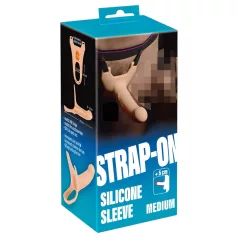 You2Toys - strap-on med hul dildo - natur
