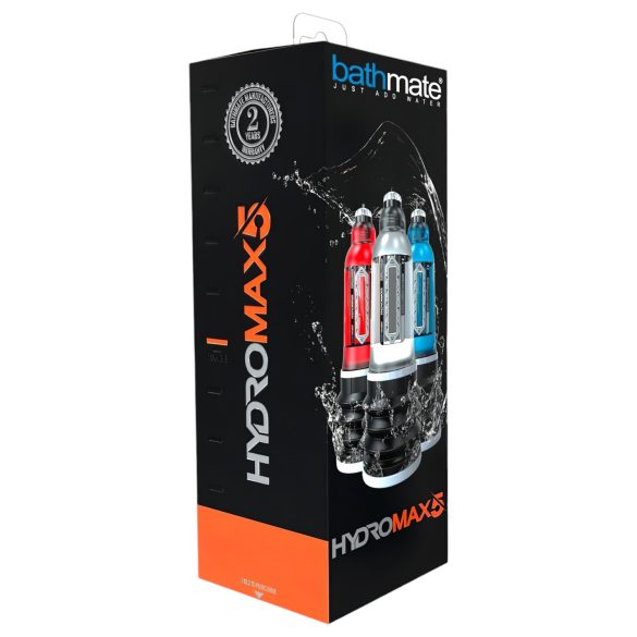 Bathmate Hydromax5 - hydraulisk penispumpe (gennemsigtig)